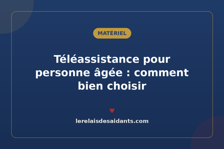 Téléassistance pour personne âgée : comment bien choisir