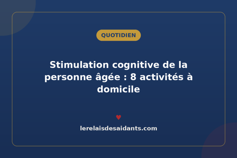 Stimulation cognitive de la personne âgée : 8 activités à domicile