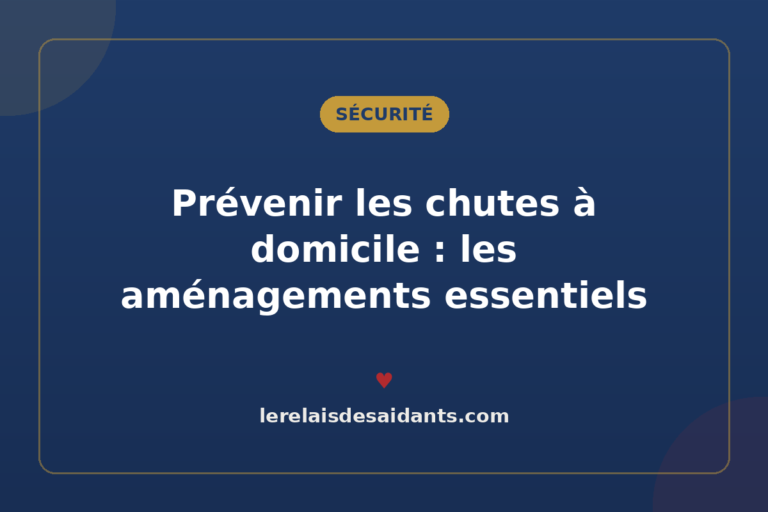 Prévenir les chutes à domicile : le guide des aménagements essentiels