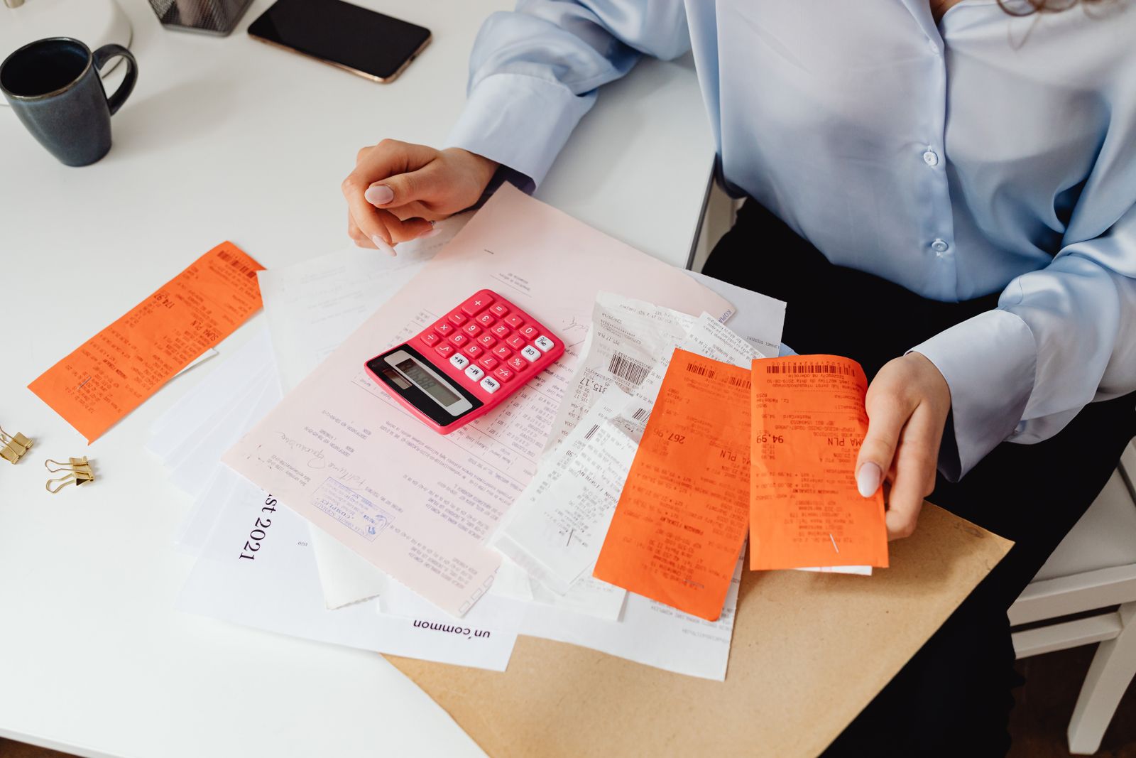 Calculatrice et factures